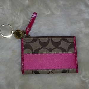Coach Signature Card Holder